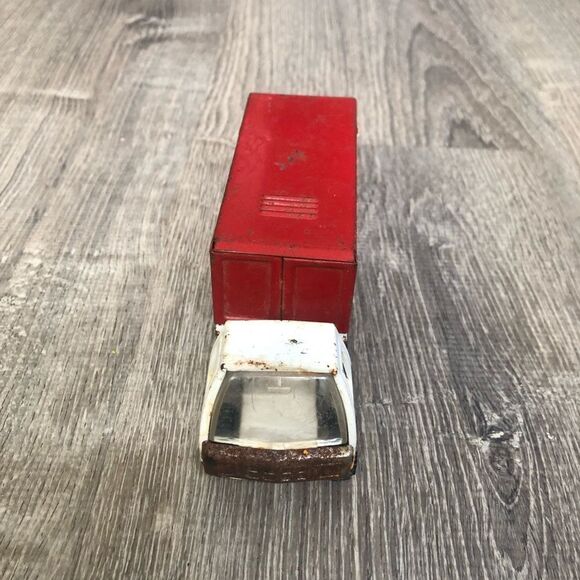 Vintage Buddy L Soft 'n Juicy Bubble Yum Bubble Gum Pressed Steel Toy Truck - Picture 2 of 7